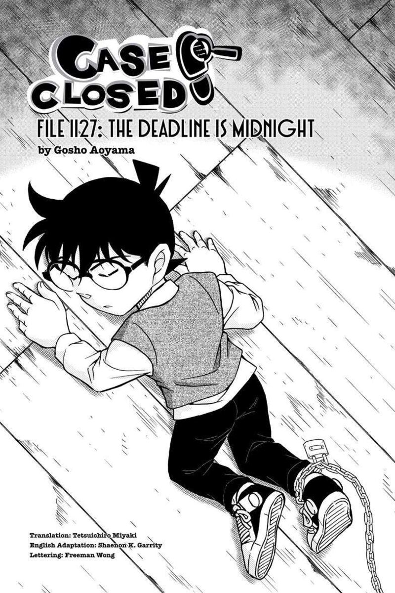 Detective Conan Chapter 1127 Page 1