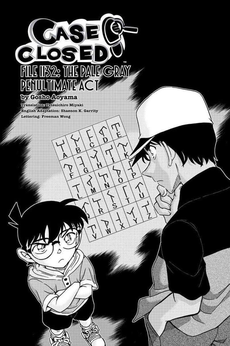 Detective Conan Chapter 1132 Page 2