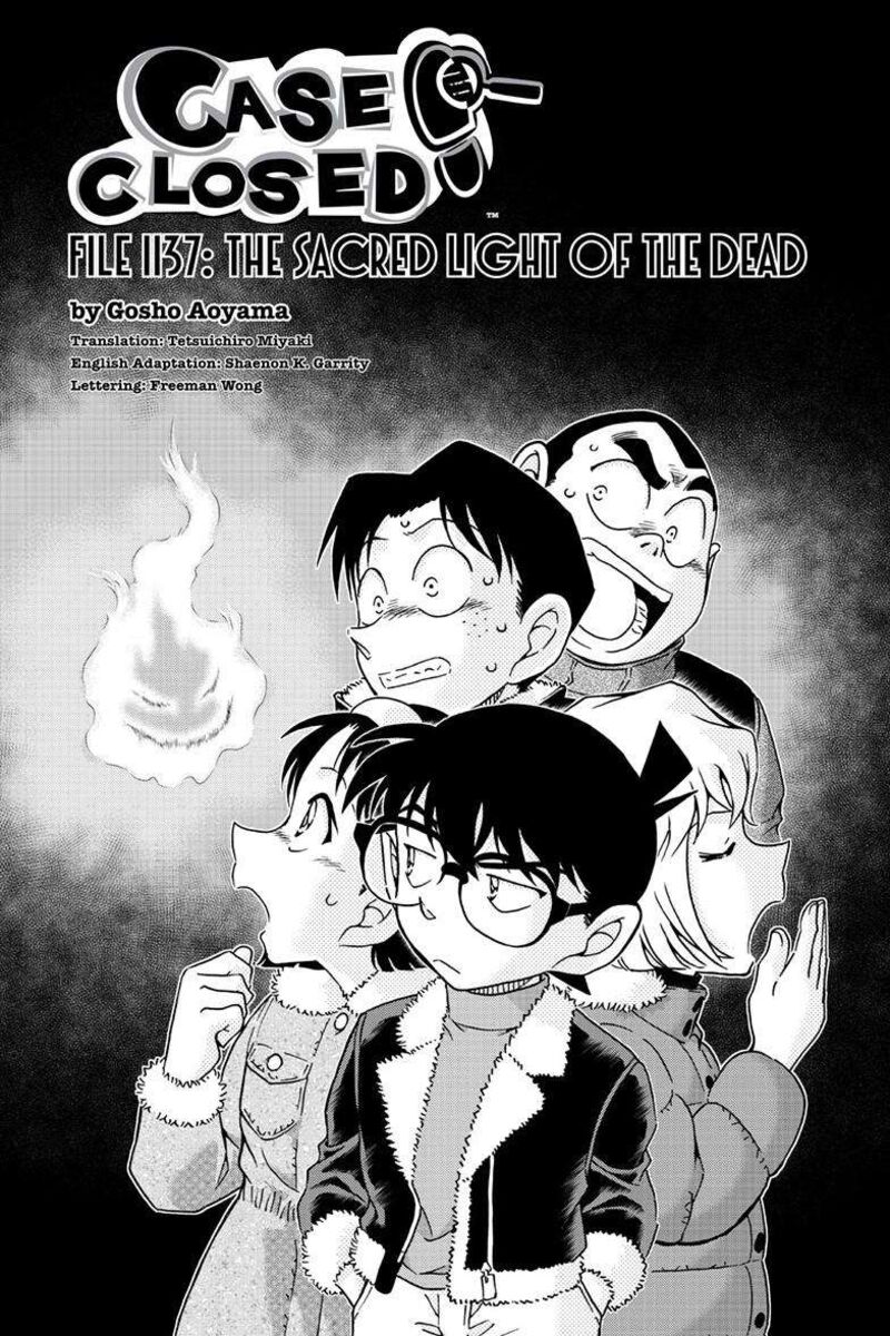 Detective Conan Chapter 1137 Page 2