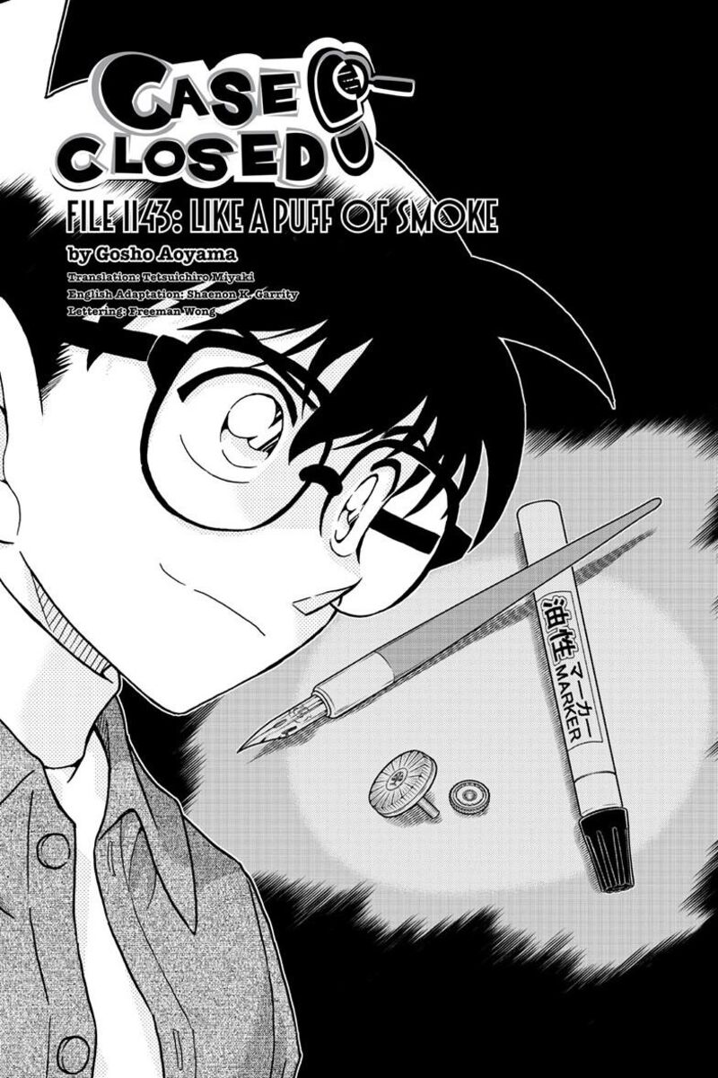 Detective Conan Chapter 1143 Page 2