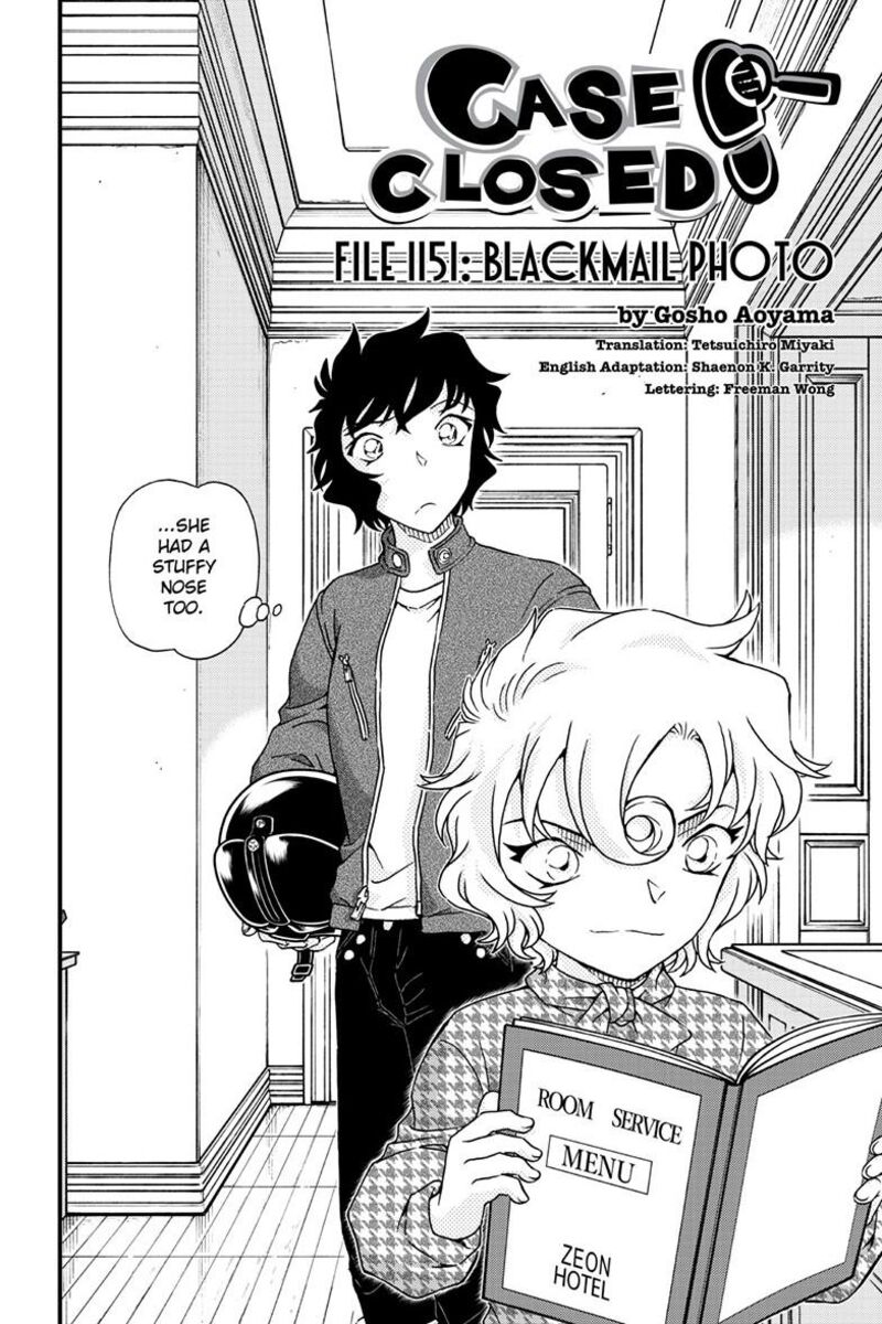 Detective Conan Chapter 1151 Page 3