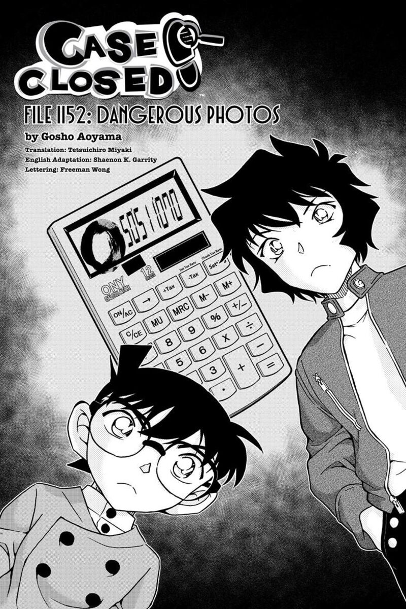 Detective Conan Chapter 1152 Page 2