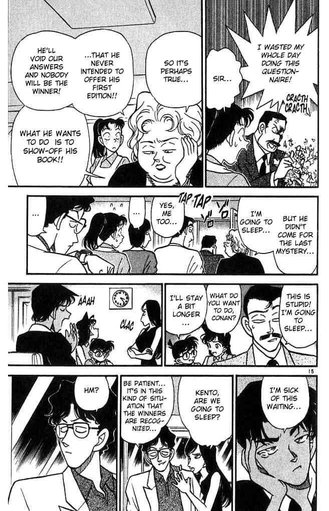 Detective Conan Chapter 117 Page 15