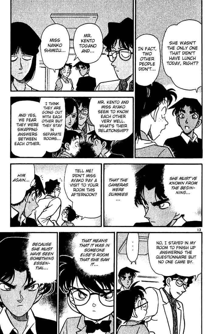 Detective Conan Chapter 118 Page 13