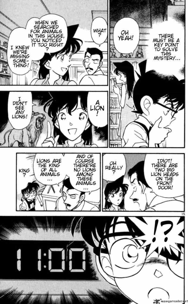 Detective Conan Chapter 168 Page 15