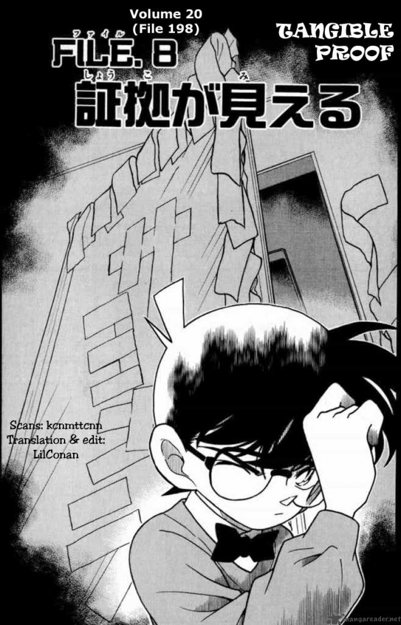 Detective Conan Chapter 198 Page 1