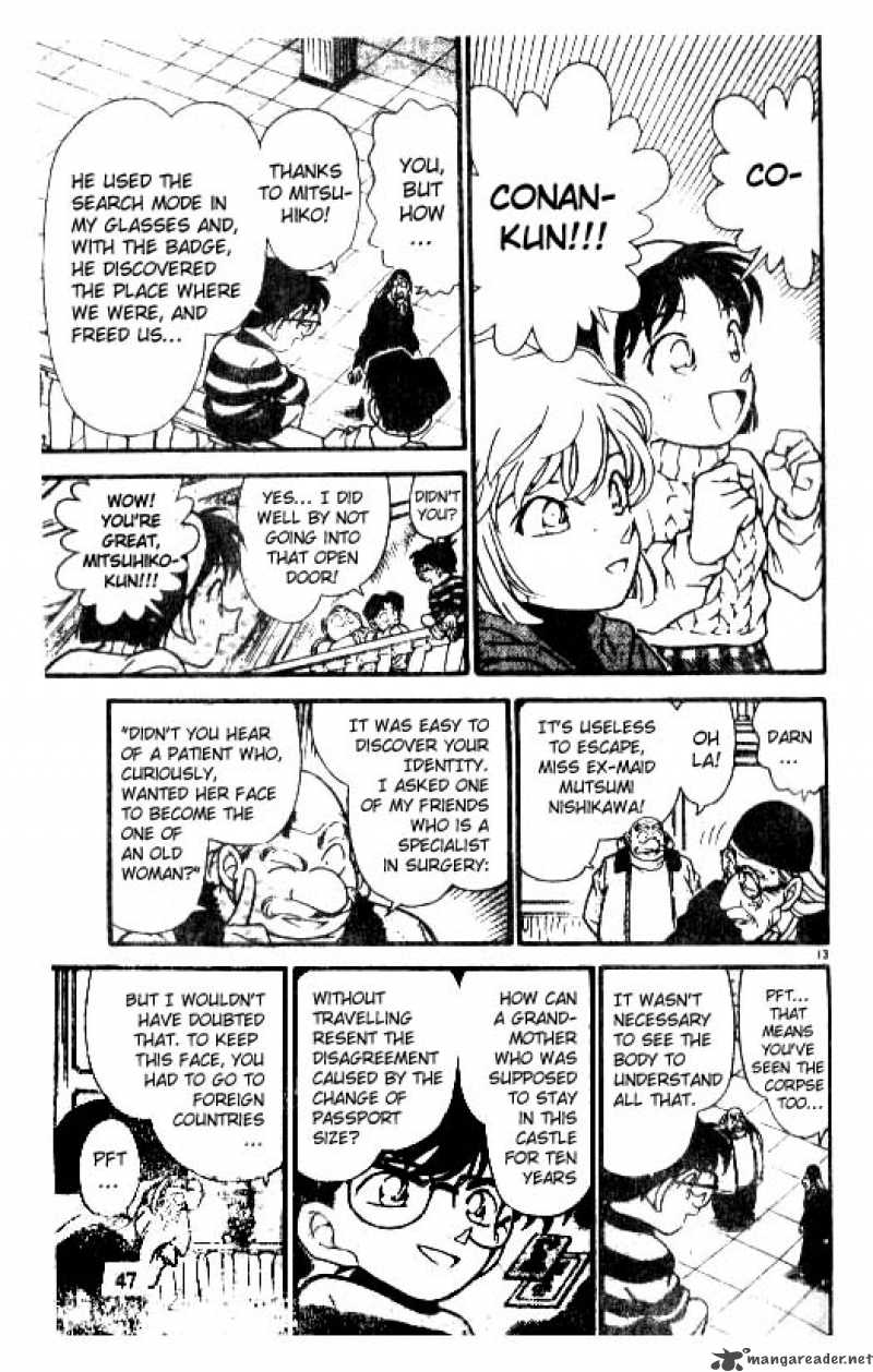 Detective Conan Chapter 203 Page 13