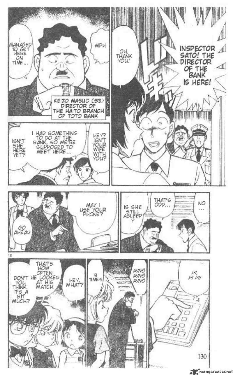 Detective Conan Chapter 208 Page 10