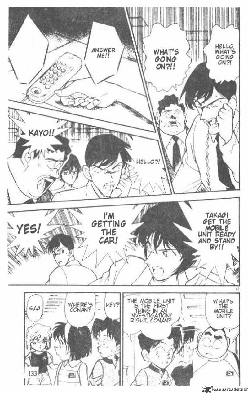 Detective Conan Chapter 208 Page 13