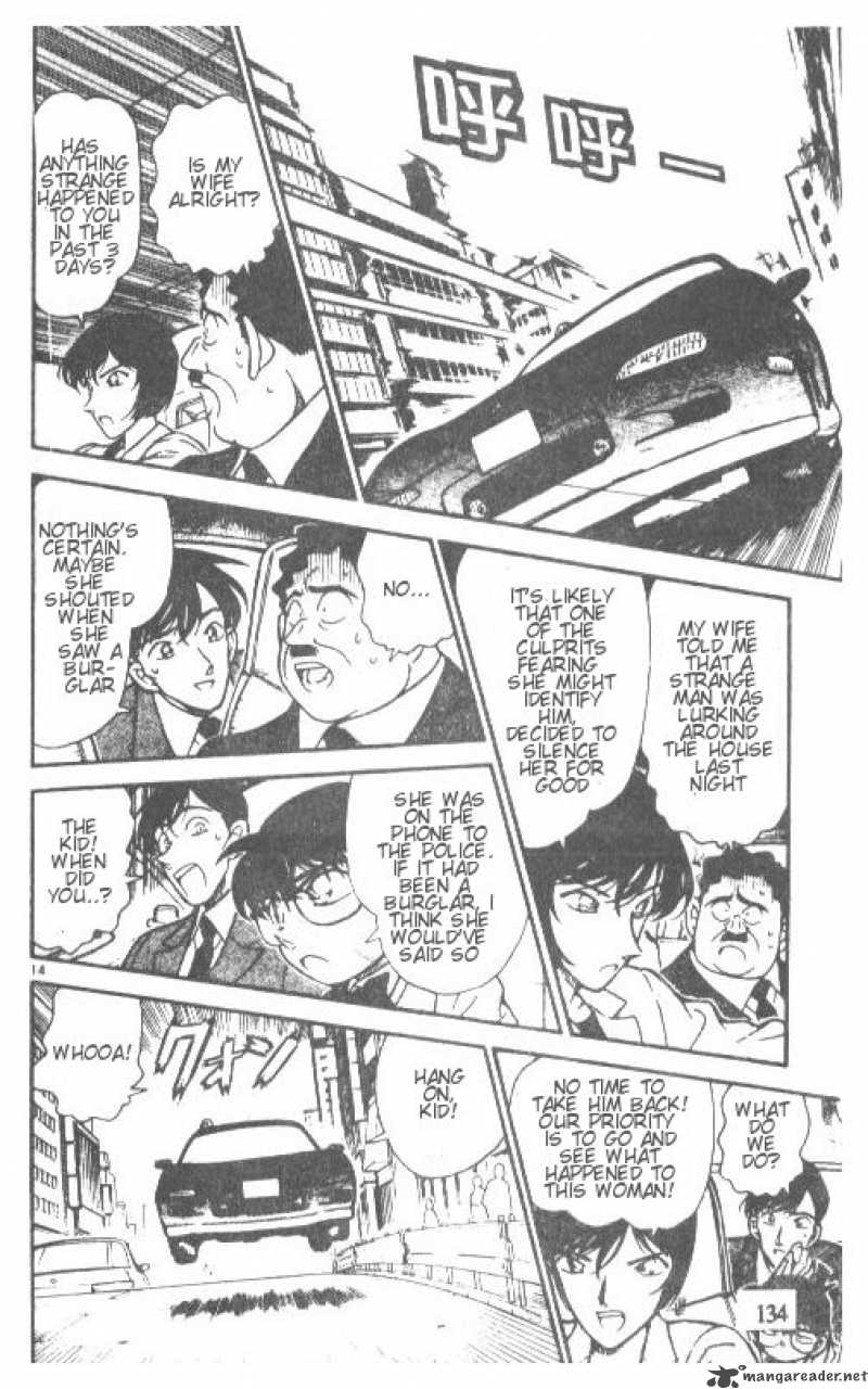 Detective Conan Chapter 208 Page 14