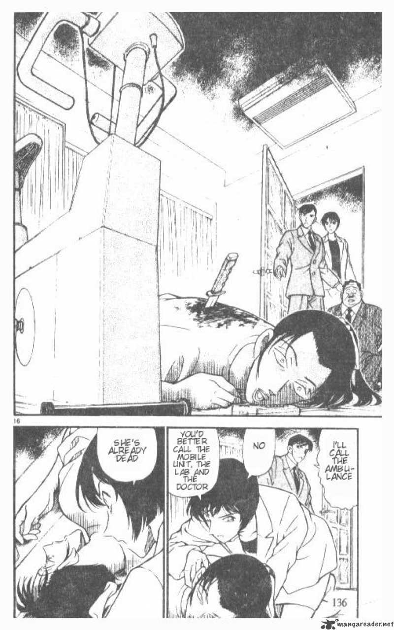 Detective Conan Chapter 208 Page 16