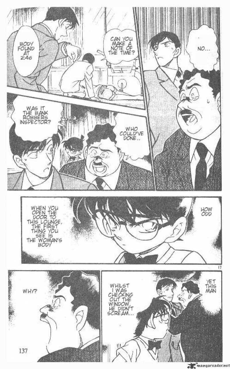 Detective Conan Chapter 208 Page 17