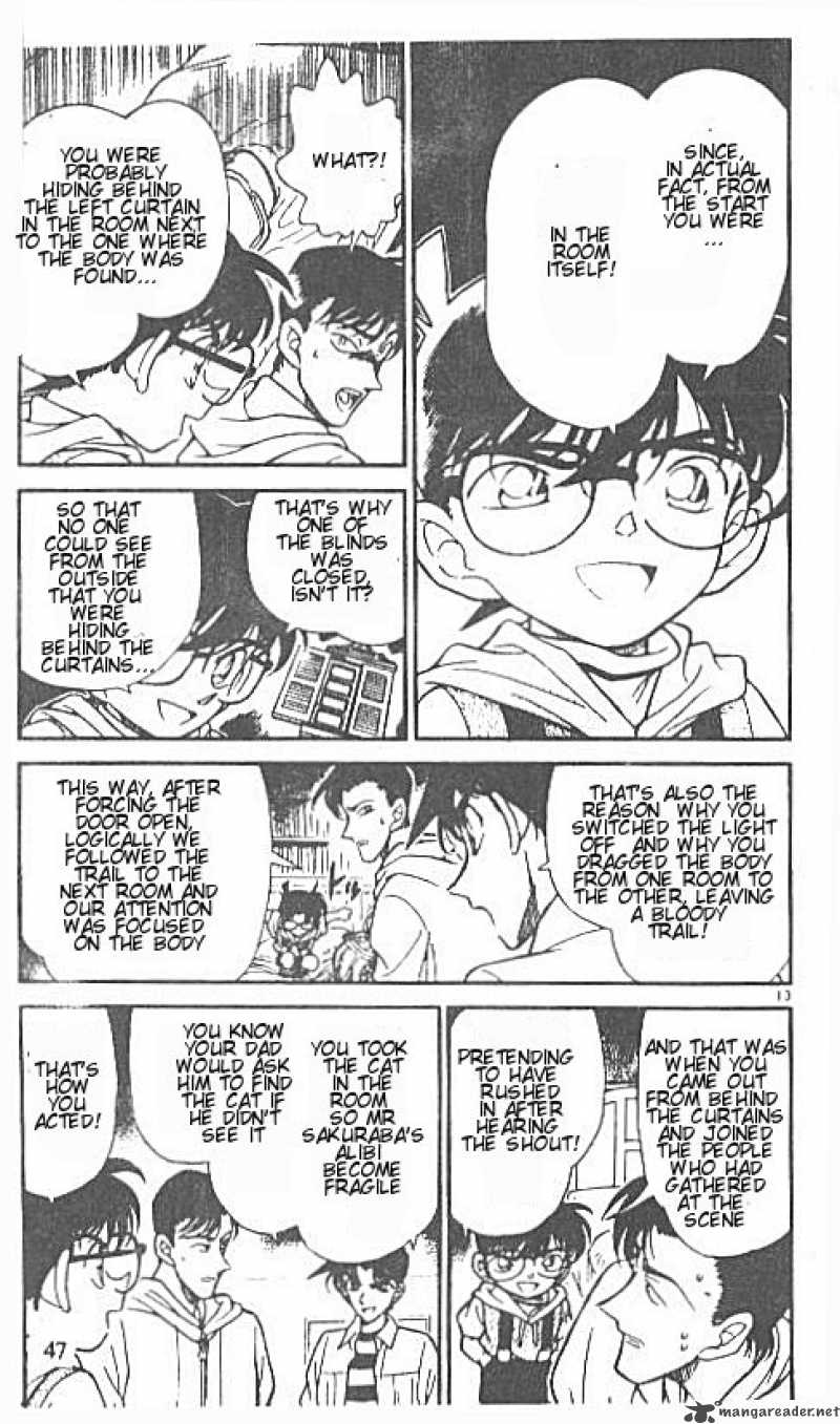 Detective Conan Chapter 214 Page 13