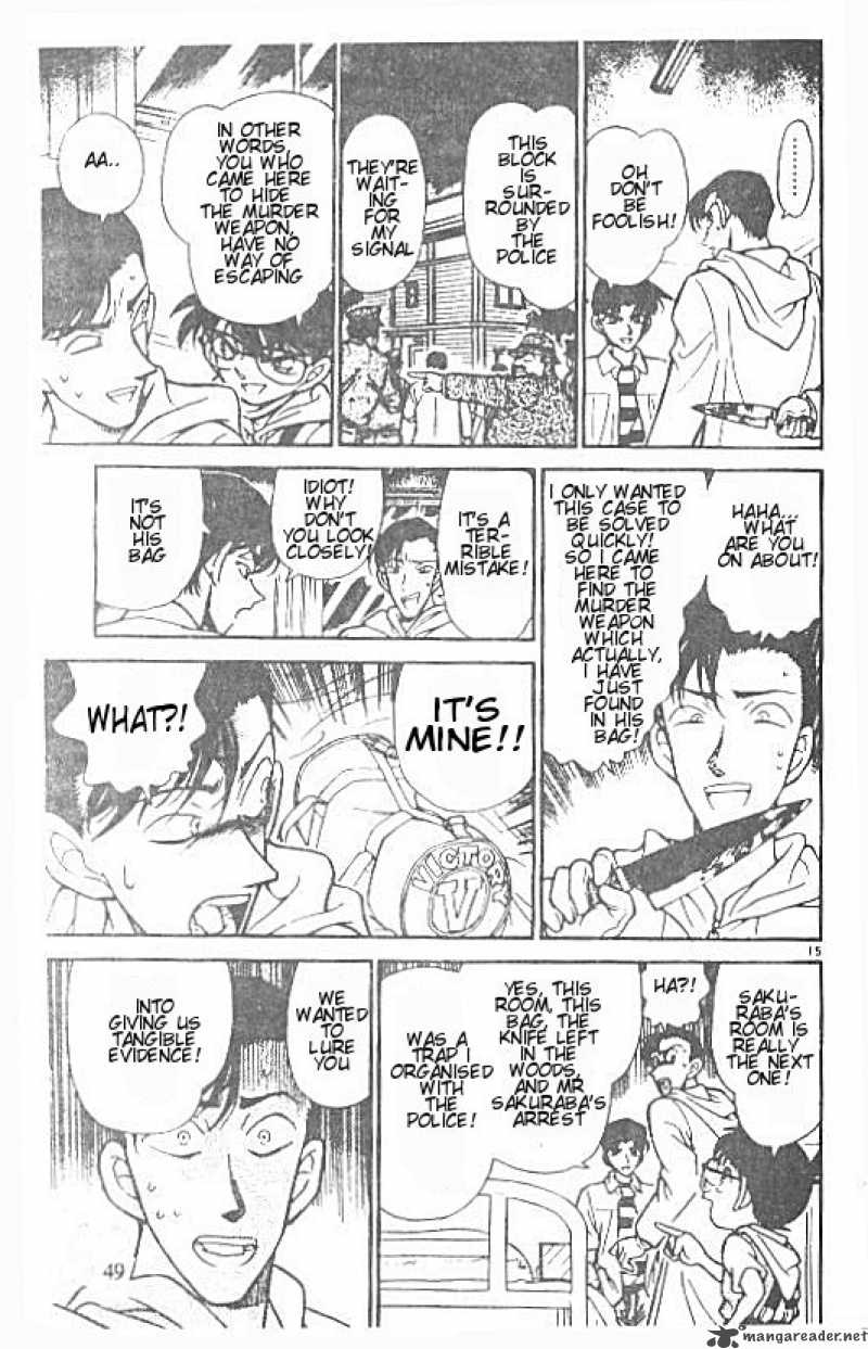 Detective Conan Chapter 214 Page 15