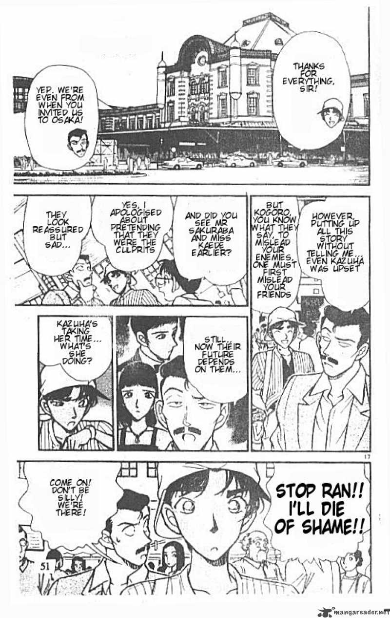 Detective Conan Chapter 214 Page 17