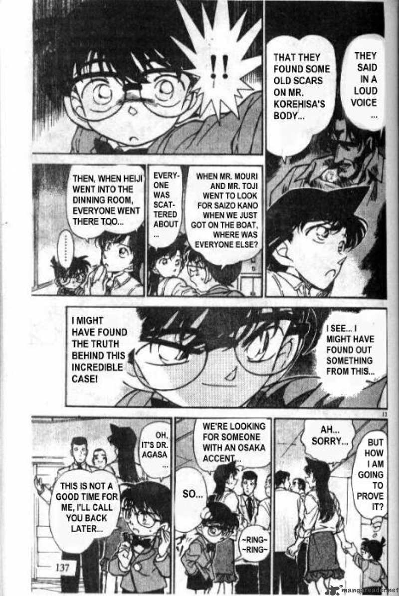 Detective Conan Chapter 229 Page 13