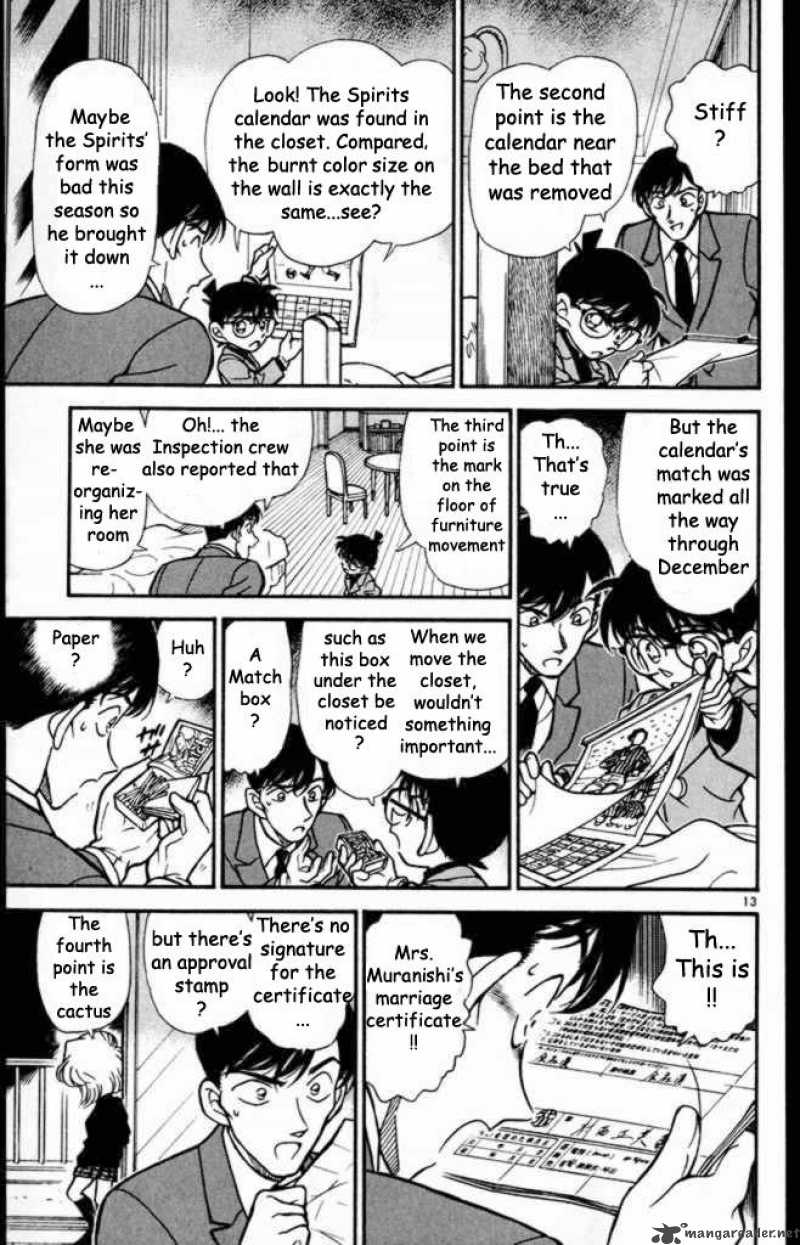 Detective Conan Chapter 232 Page 13