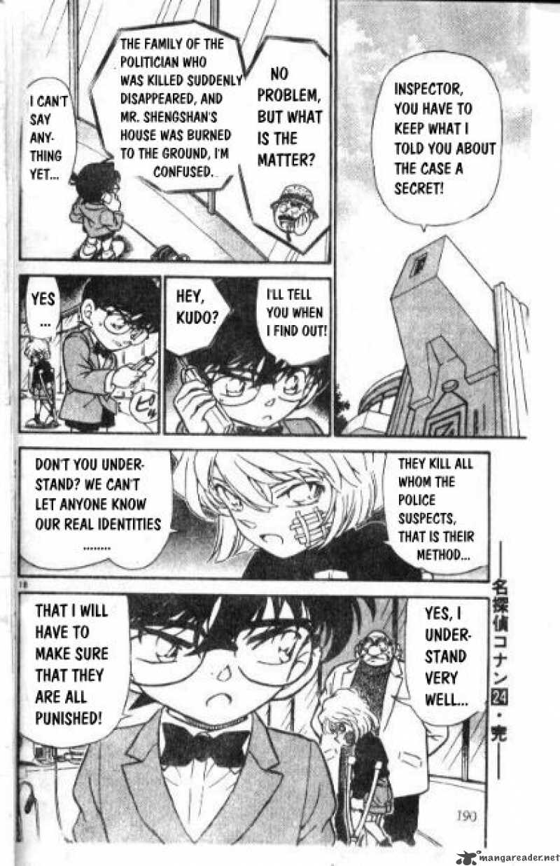 Detective Conan Chapter 242 Page 18