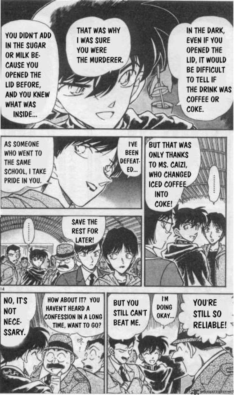 Detective Conan Chapter 257 Page 14