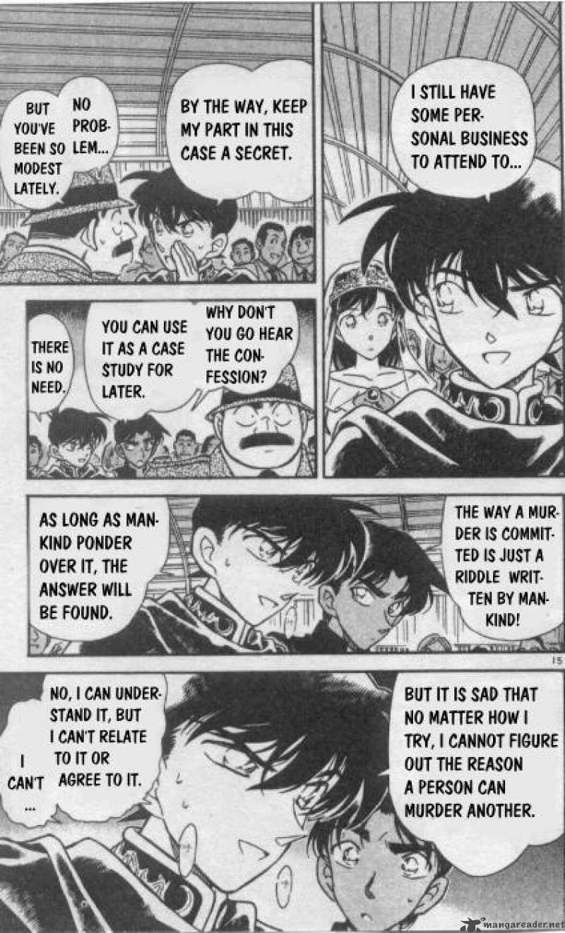 Detective Conan Chapter 257 Page 15