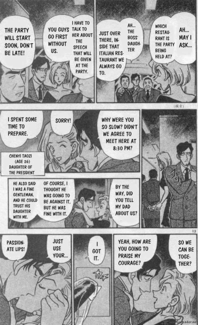 Detective Conan Chapter 258 Page 13