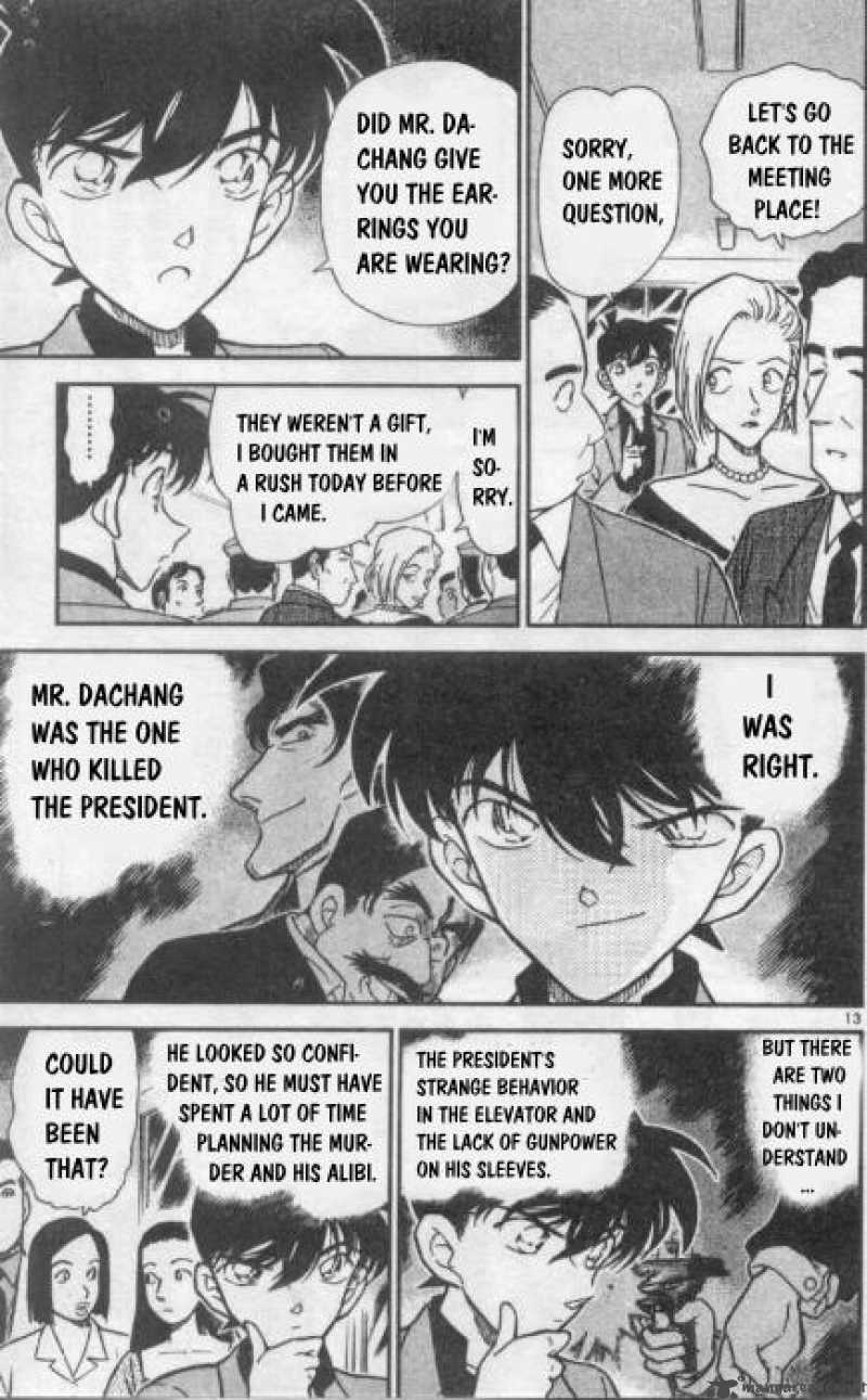 Detective Conan Chapter 259 Page 13