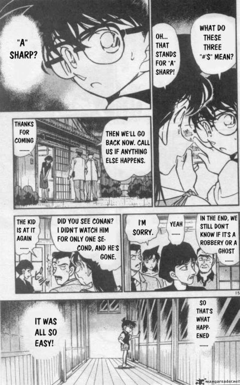 Detective Conan Chapter 262 Page 15