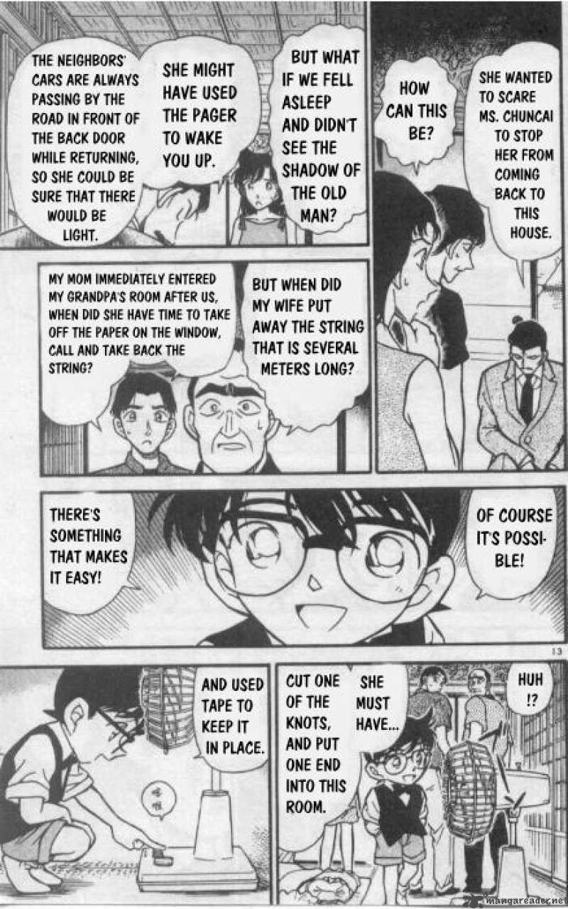 Detective Conan Chapter 263 Page 13