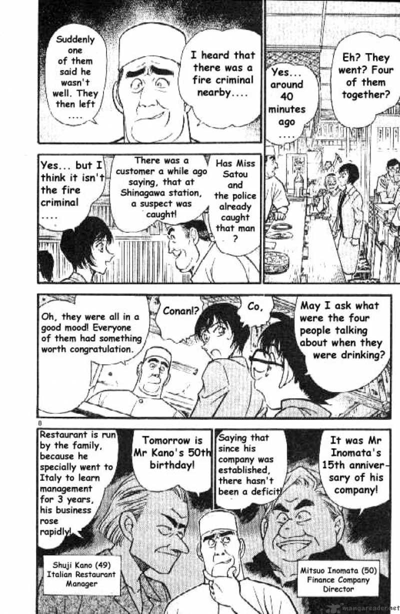 Detective Conan Chapter 268 Page 8
