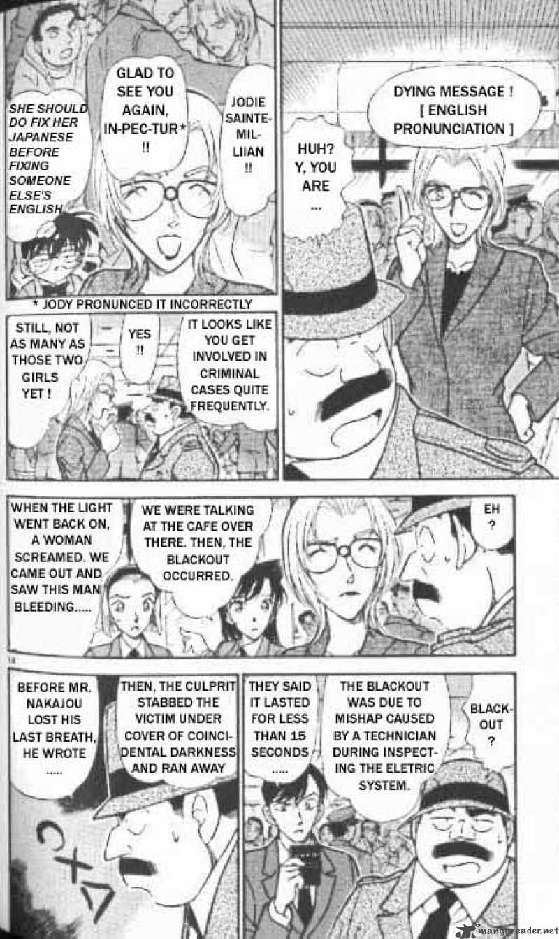 Detective Conan Chapter 338 Page 14