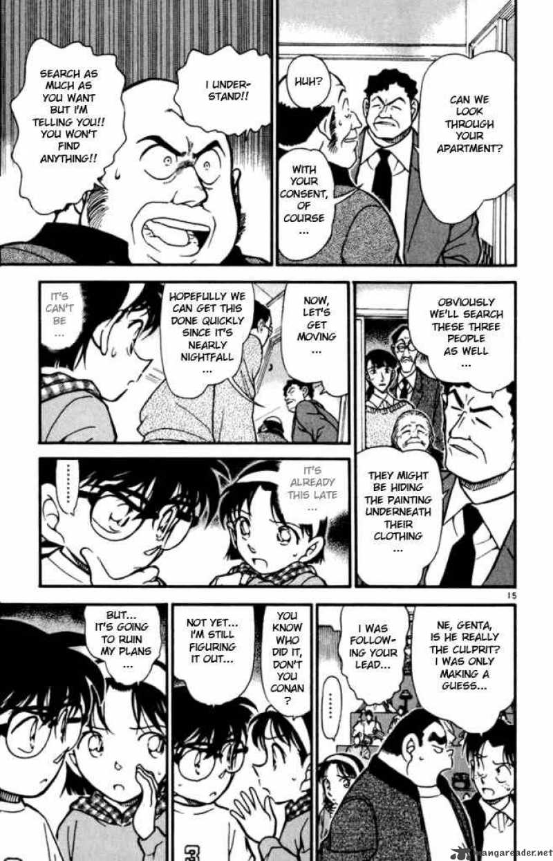 Detective Conan Chapter 385 Page 15