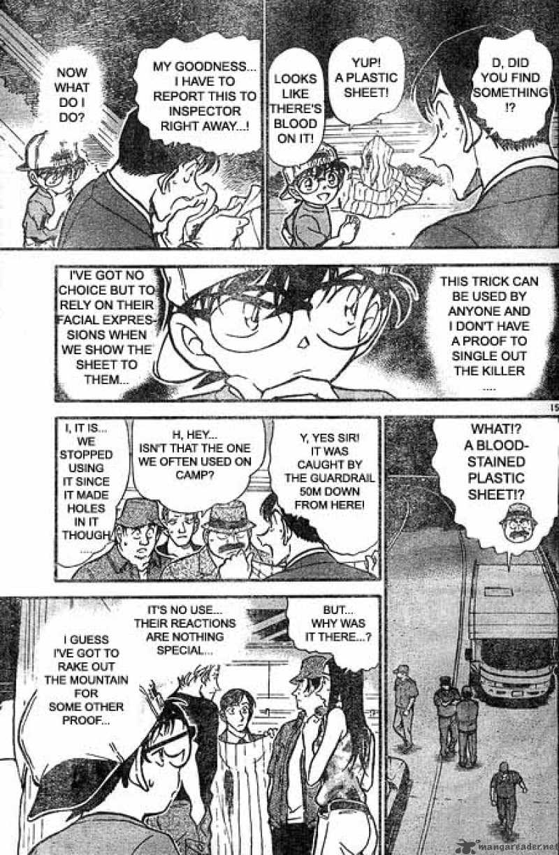 Detective Conan Chapter 399 Page 15