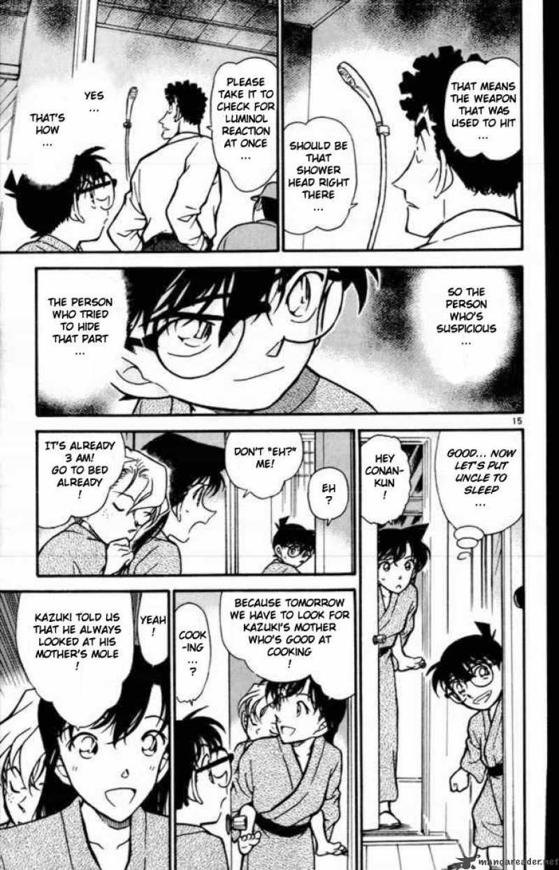 Detective Conan Chapter 402 Page 15