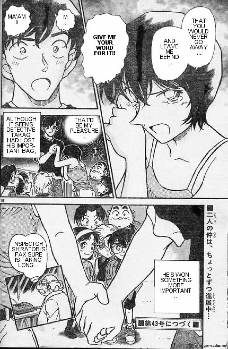 Detective Conan Chapter 406 Page 18