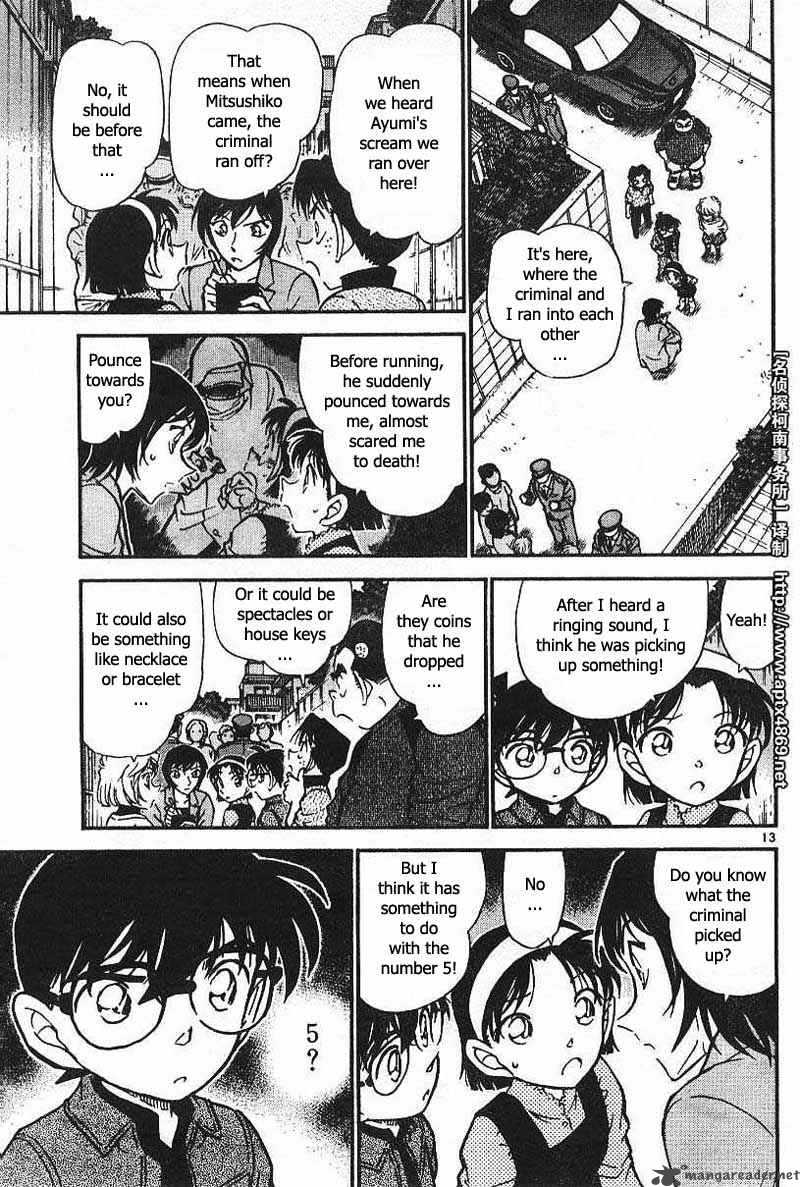 Detective Conan Chapter 435 Page 13