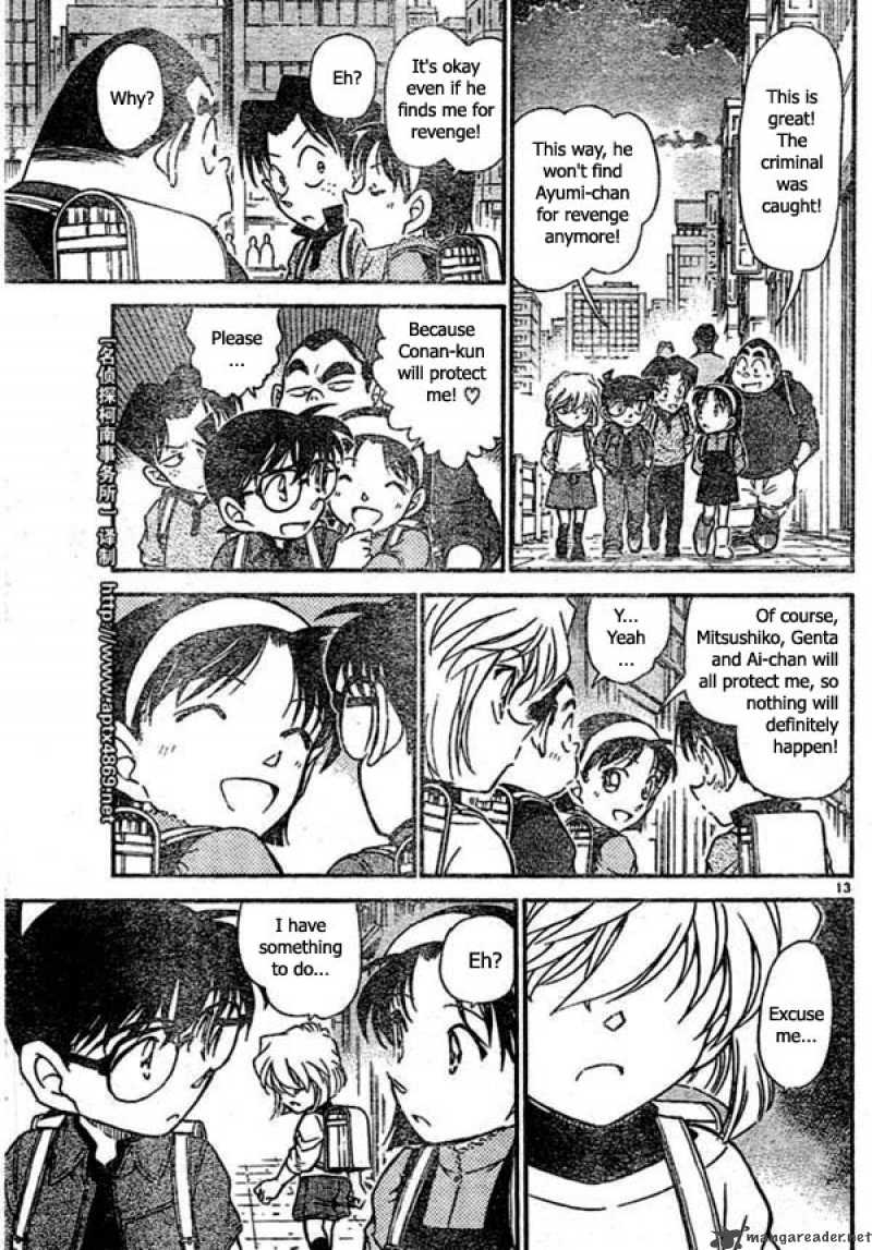 Detective Conan Chapter 437 Page 13