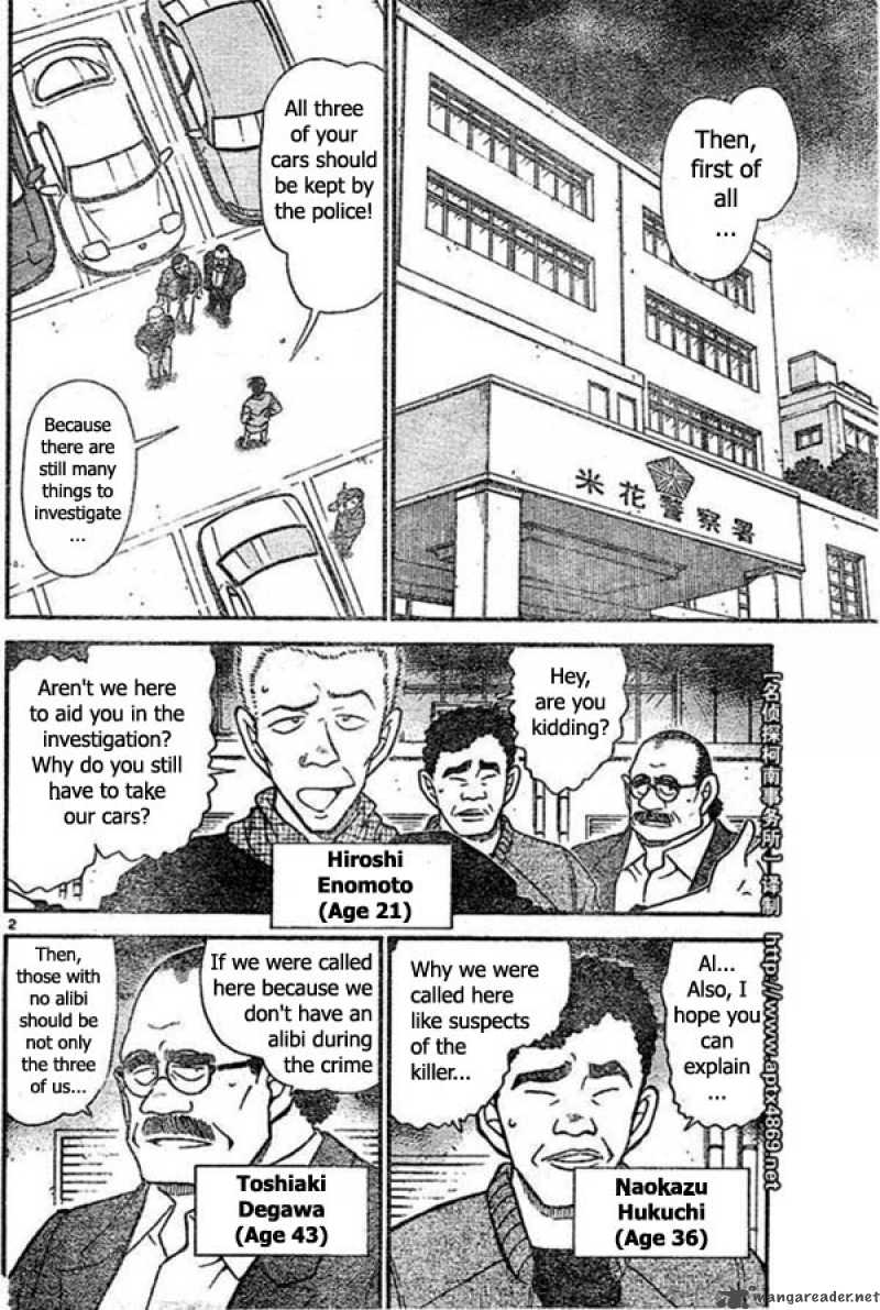 Detective Conan Chapter 437 Page 2