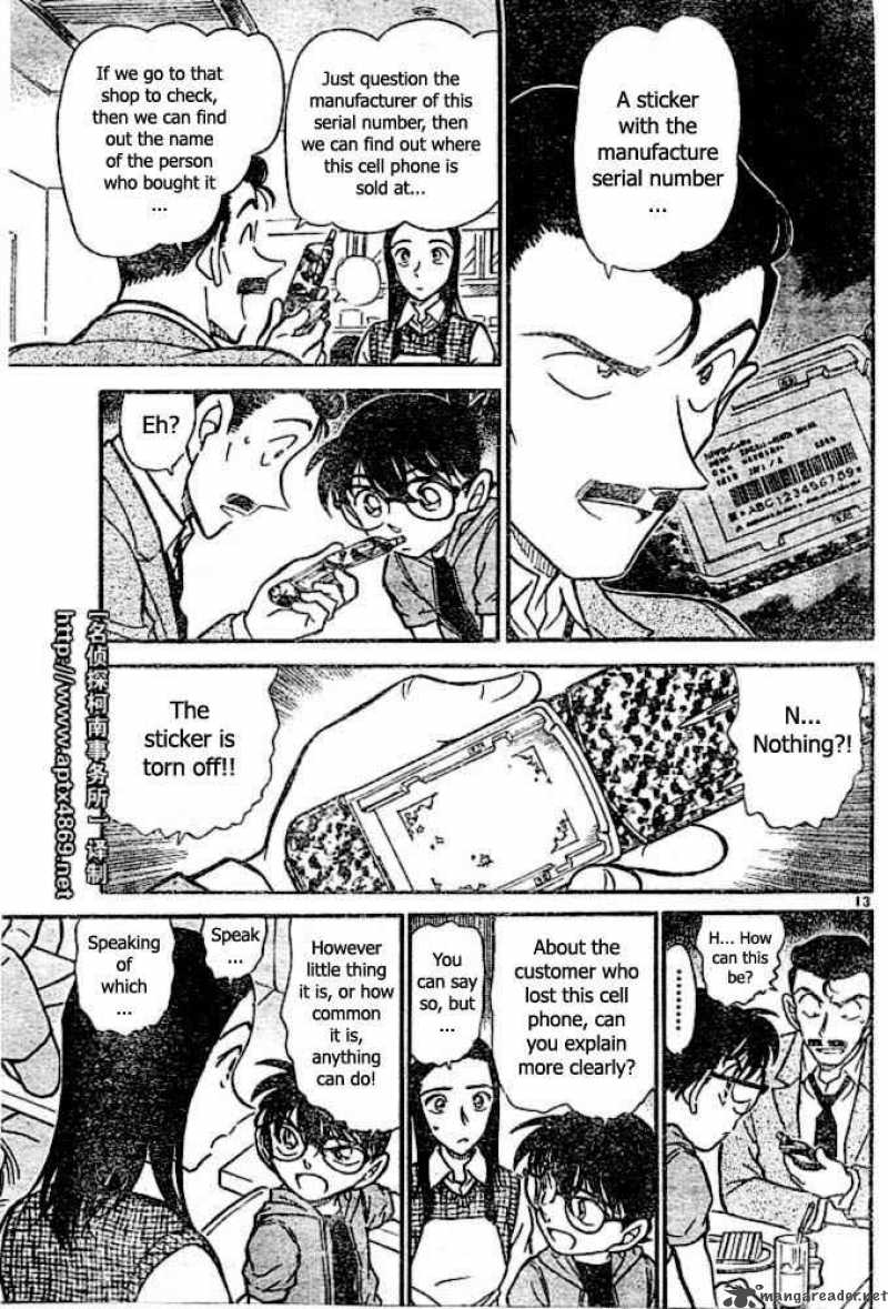 Detective Conan Chapter 438 Page 13