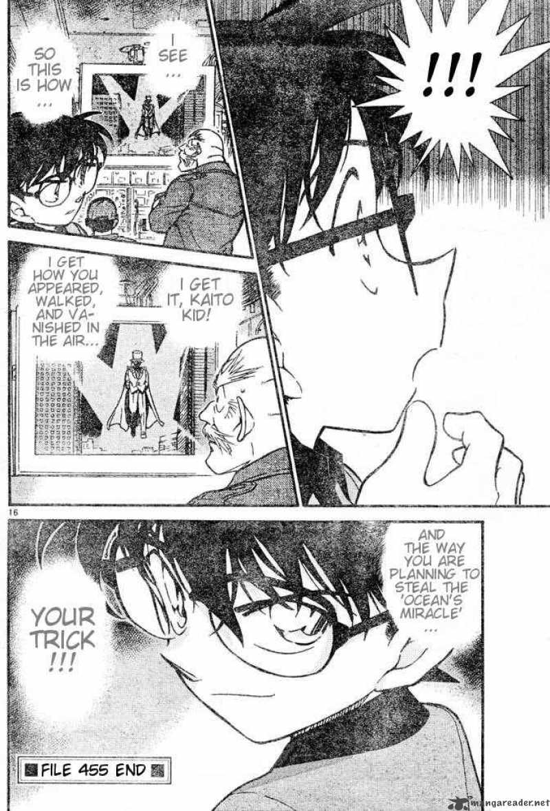 Detective Conan Chapter 455 Page 16