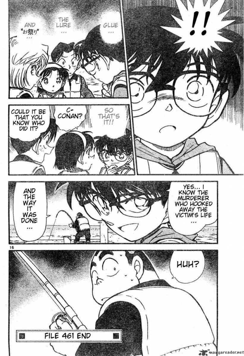 Detective Conan Chapter 461 Page 16