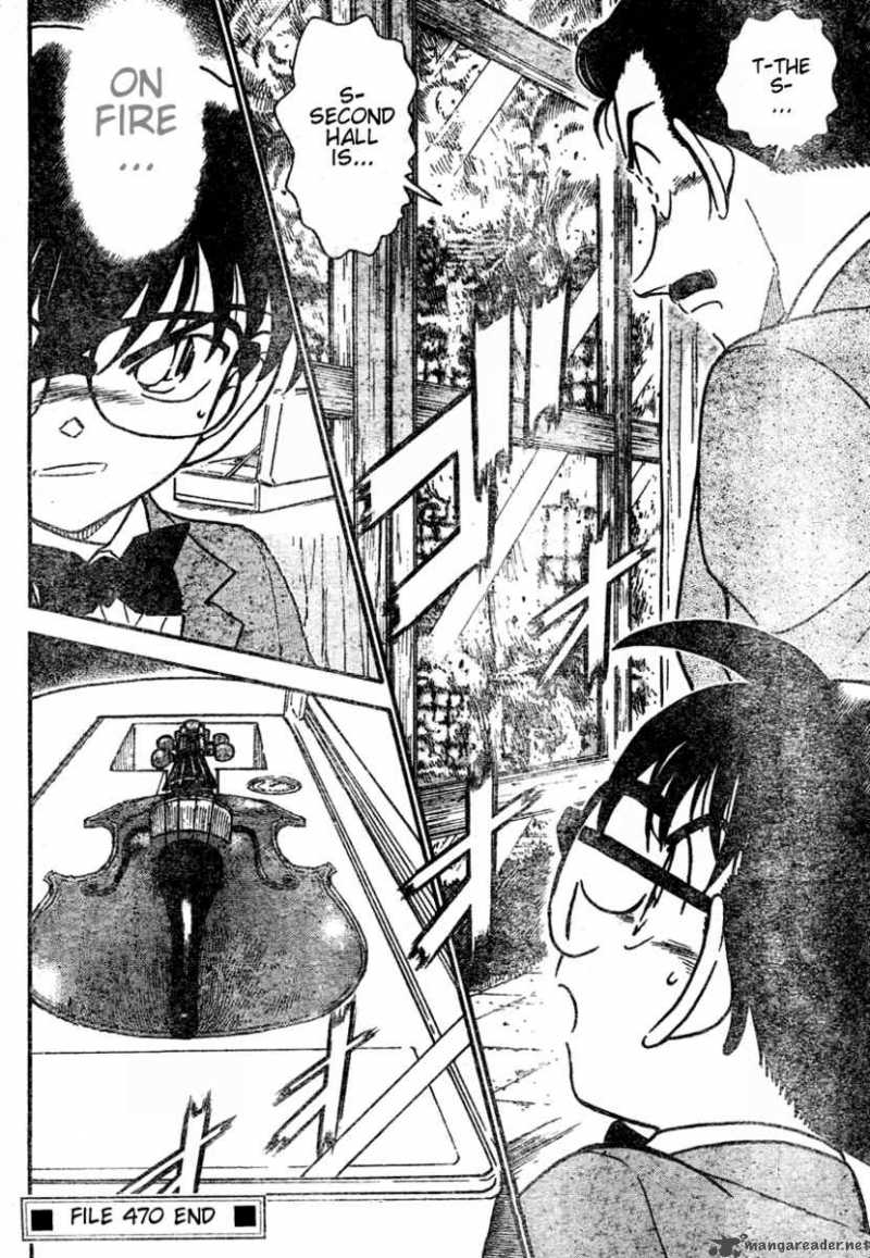 Detective Conan Chapter 470 Page 18
