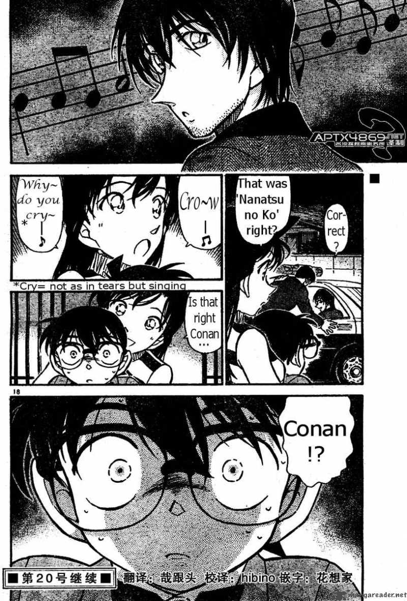 Detective Conan Chapter 474 Page 18