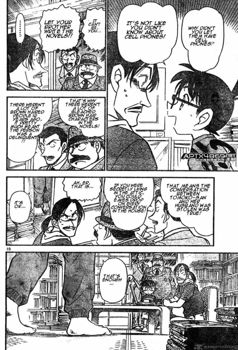 Detective Conan Chapter 482 Page 10