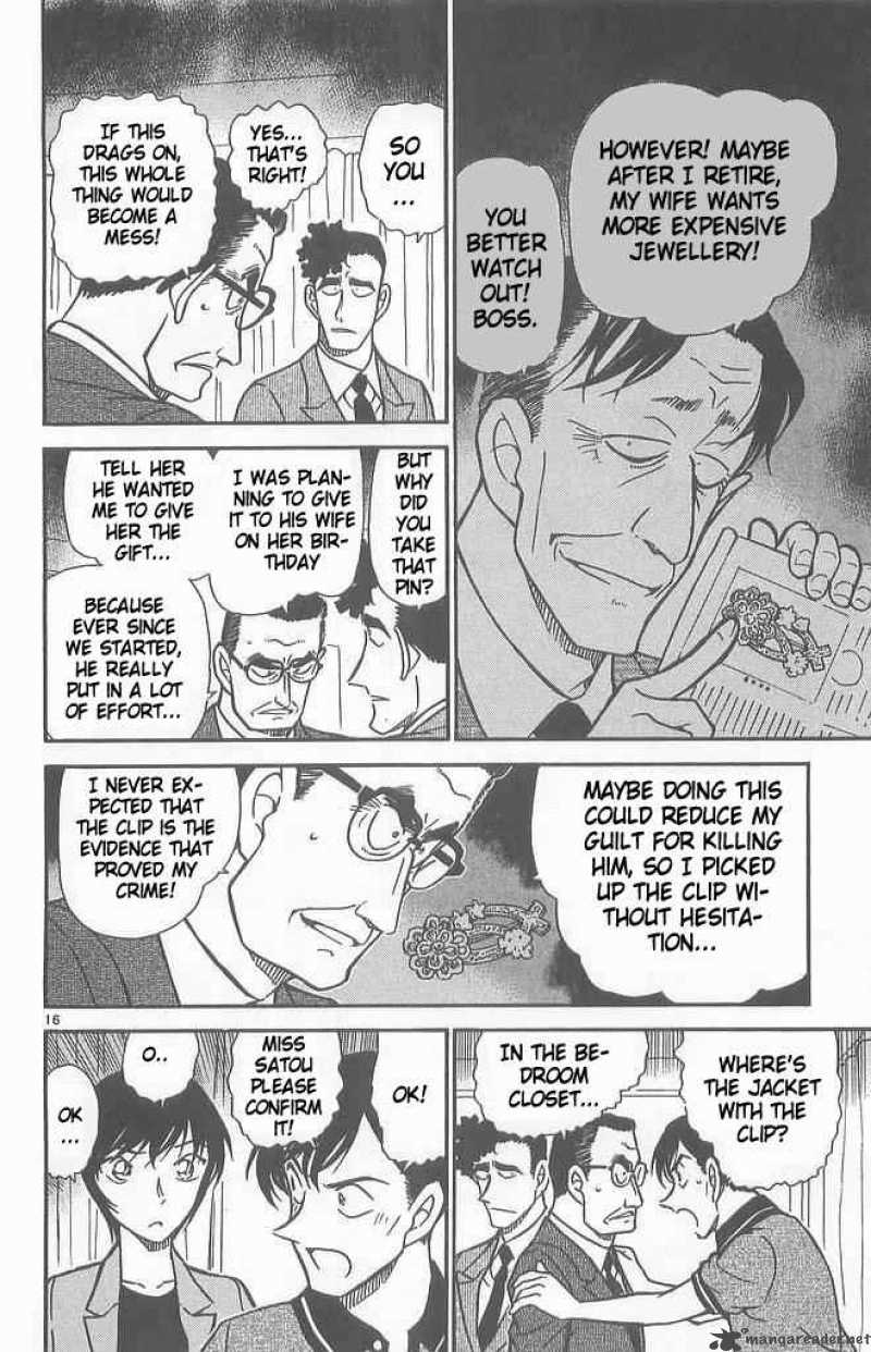 Detective Conan Chapter 486 Page 16