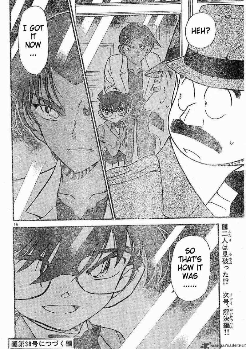 Detective Conan Chapter 489 Page 16