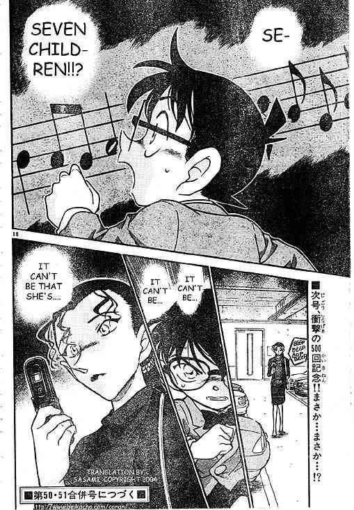 Detective Conan Chapter 499 Page 18