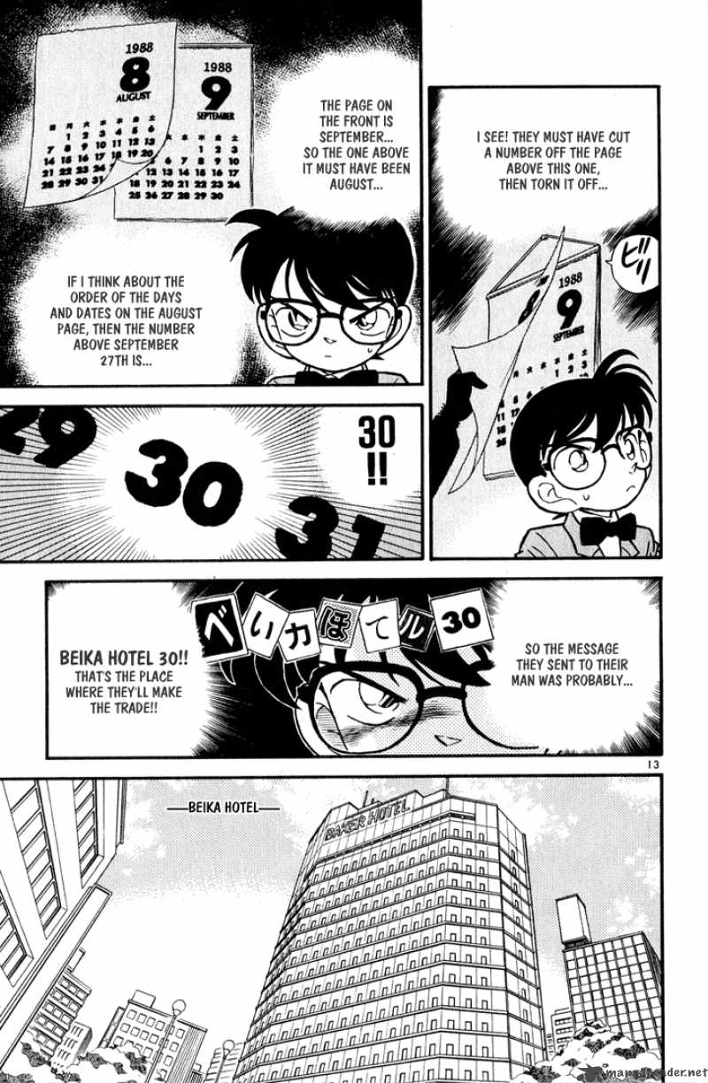 Detective Conan Chapter 50 Page 13