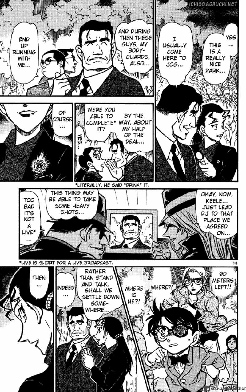 Detective Conan Chapter 501 Page 13