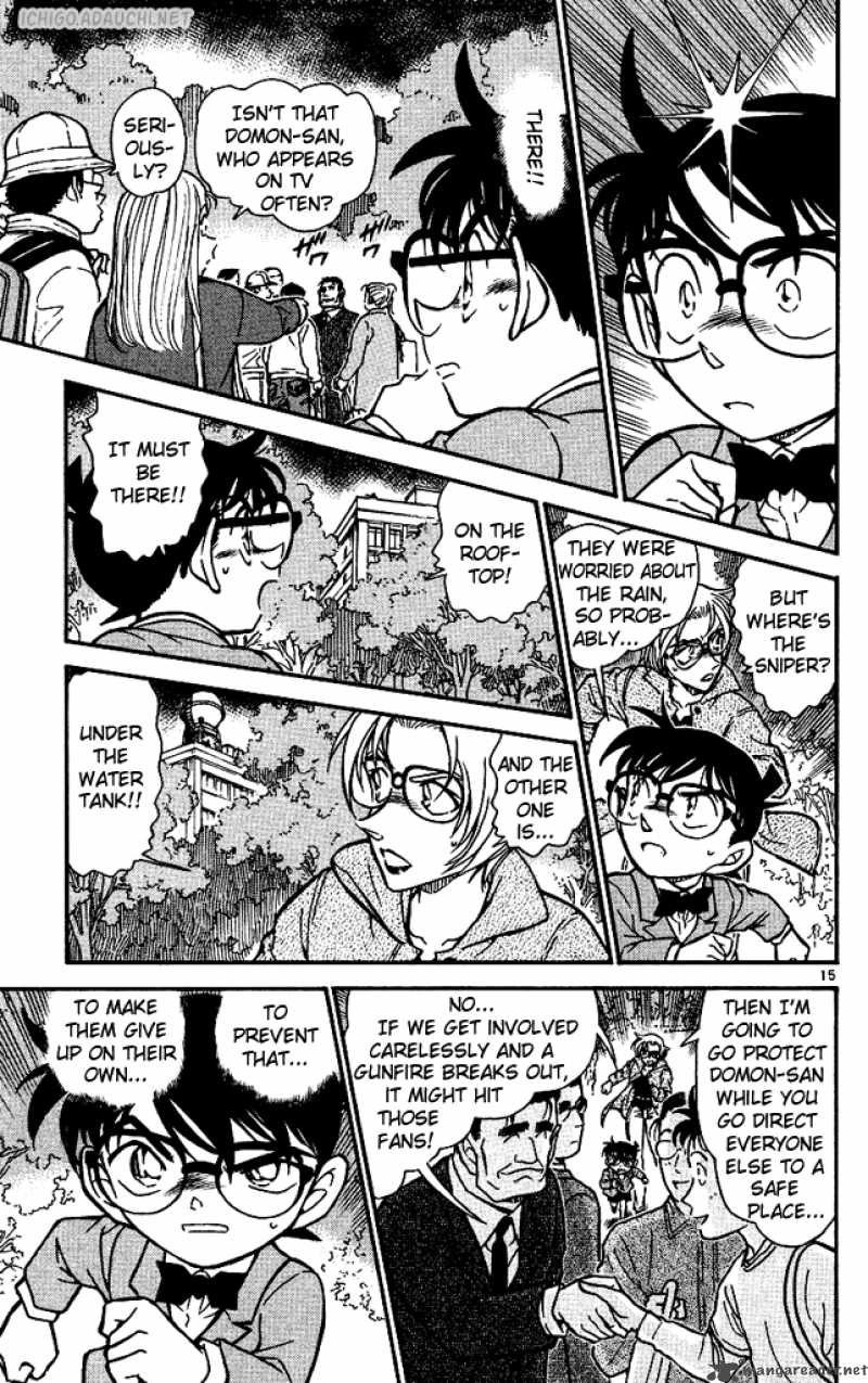 Detective Conan Chapter 501 Page 15