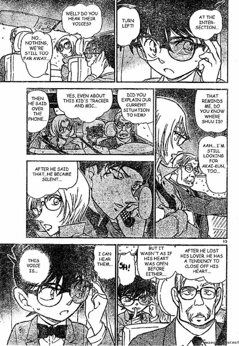 Detective Conan Chapter 502 Page 13